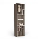 Bibliotecă verticală în diverse finisaje fabricată în Italia - Siviglia Viadurini
