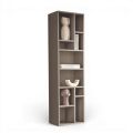 Bibliotecă verticală în diverse finisaje fabricată în Italia - Siviglia