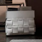 Designer Lory de perete pentru mobilier din piele, fabricat în Italia Viadurini