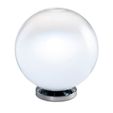 Lampă de masă Isotta din sticlă și metal în două dimensiuni, fabricată în Italia Viadurini