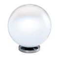 Lampă de masă Isotta din sticlă și metal în două dimensiuni, fabricată în Italia