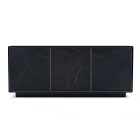 Bufeta cu 3 usi si structura lacuita si laminata Made in Italy - Ferrara Viadurini