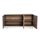 Bufetă cu 3 uși din melaminat și picioare din plexiglas Made in Italy - Mickey Mouse Viadurini