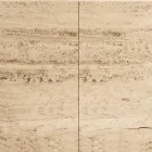 Bufetă pentru living cu 2 uși în finisaj marmură travertin Made in Italy - Jon Viadurini