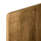 Bufetă pentru living cu 3 uși în finisaj stejar înnodat Country Made in Italy - Arne Viadurini