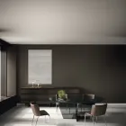 Bufetă din lemn cu structură din sticlă Made in Italy - Azuki Viadurini