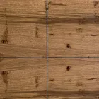 Bufeta living din Mdf cu suport 2 picioare Made in Italy - Rosalba Viadurini