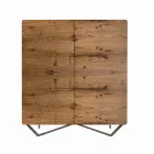 Bufeta living din Mdf cu suport 2 picioare Made in Italy - Rosalba Viadurini