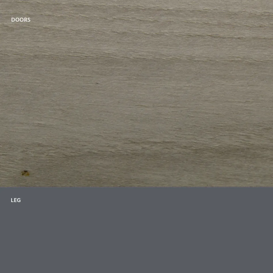 Bufetă pentru living din lemn mat și laminat HPL Made in Italy - Fiorenza Viadurini