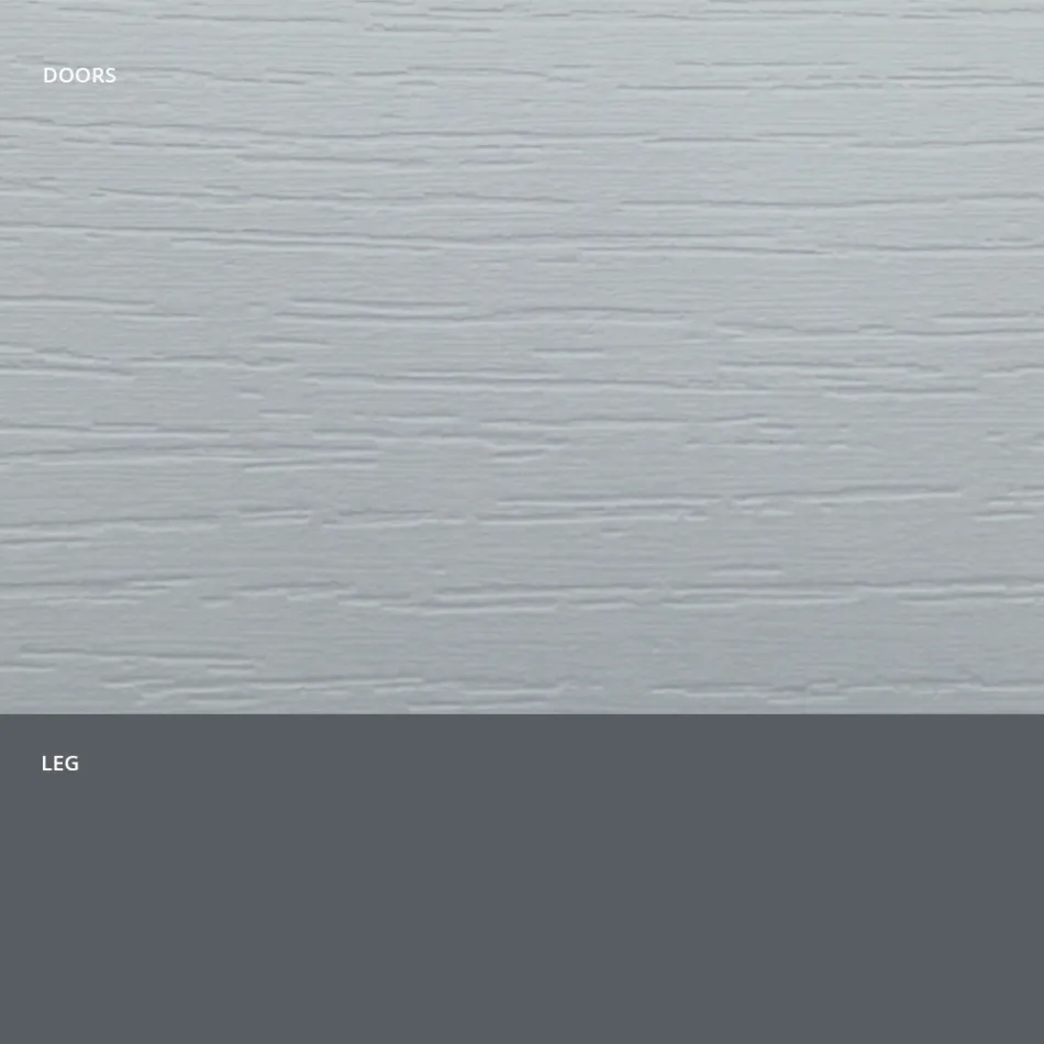 Bufetă pentru living din lemn mat și laminat HPL Made in Italy - Fiorenza Viadurini