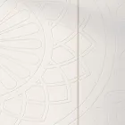 Bufetă pentru Sufragerie din Mdf Alb cu Basorelief Made in Italy - Stilea Viadurini