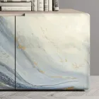 Bufetă pentru living cu 3 uși în diferite finisaje Made in Italy - Ole Viadurini