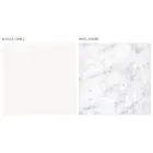 Bufetă pentru zonă de living cu 3 uși în finisaj marmură de Carrara Made in Italy - Finn Viadurini