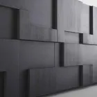 Design servantă de căldură din lemn de larice periat tratate Azalea Viadurini