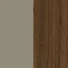 Bufetă din Lemn Lăcuit 2 Uși 3 Sertare Curbiliniu Design Italian - Celio Viadurini