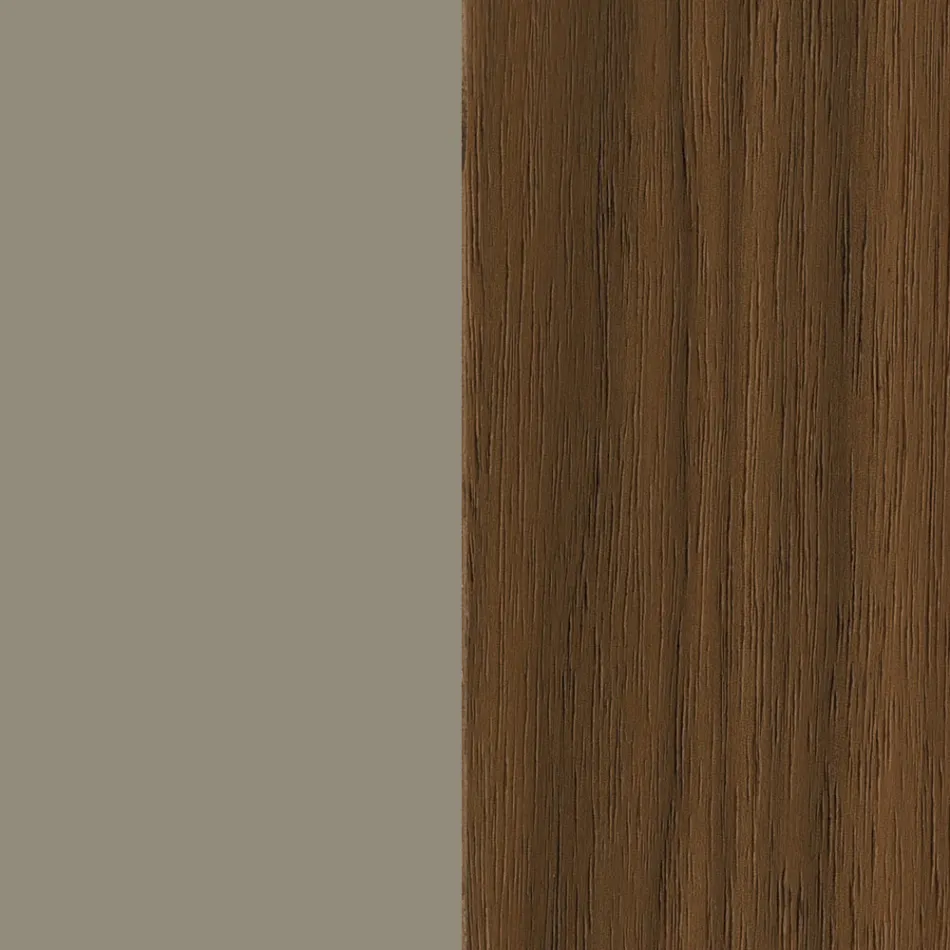 Bufetă din Lemn Lăcuit 2 Uși 3 Sertare Curbiliniu Design Italian - Celio Viadurini