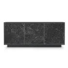 Bufetă din Lemn Lăcuit cu 2 sau 3 Uși Ceramice Made in Italy - Fiorenza Viadurini