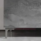 Panou modern cu trei uși din bronz sau melamină gri realizate în Italia - Clemente Viadurini