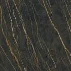 Panou modern pe roți din sticlă afumată și blat din ceramică Made in Italy - Sciocca Viadurini