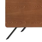 Bufeta living Structura Mdf si lemn masiv 4 usi Made in Italy - Rosalba Viadurini