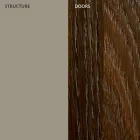 Bufetă pentru Sufragerie din Mdf Lăcuit 3 Uși cu Incrustații Serigrafiate - Saronno Viadurini