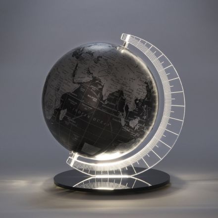 Glob luminos de masă cu design din plexiglas Made in Italy - Mappondo Viadurini