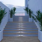 Spot LED încastrat pentru exterior Marker din Oțel inoxidabil 4 buc. - Romb Viadurini