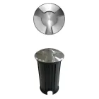 Marker Led Încastrat Exterior Oțel Inoxidabil 2W 4 Piese - Elisir Viadurini