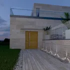 Marker Led încastrat pentru exterior din oțel inoxidabil 2W 4 bucăți - Elisir Viadurini