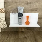 Raft de perete alb Corian L 35 sau L 60 cm Fabricat în Italia Calitate - Elono Viadurini