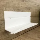 Raft de perete alb Corian L 35 sau L 60 cm Fabricat în Italia Calitate - Elono Viadurini