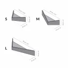 Raft de proiectare din placaj și metal cu suport pentru haine - Berema Viadurini