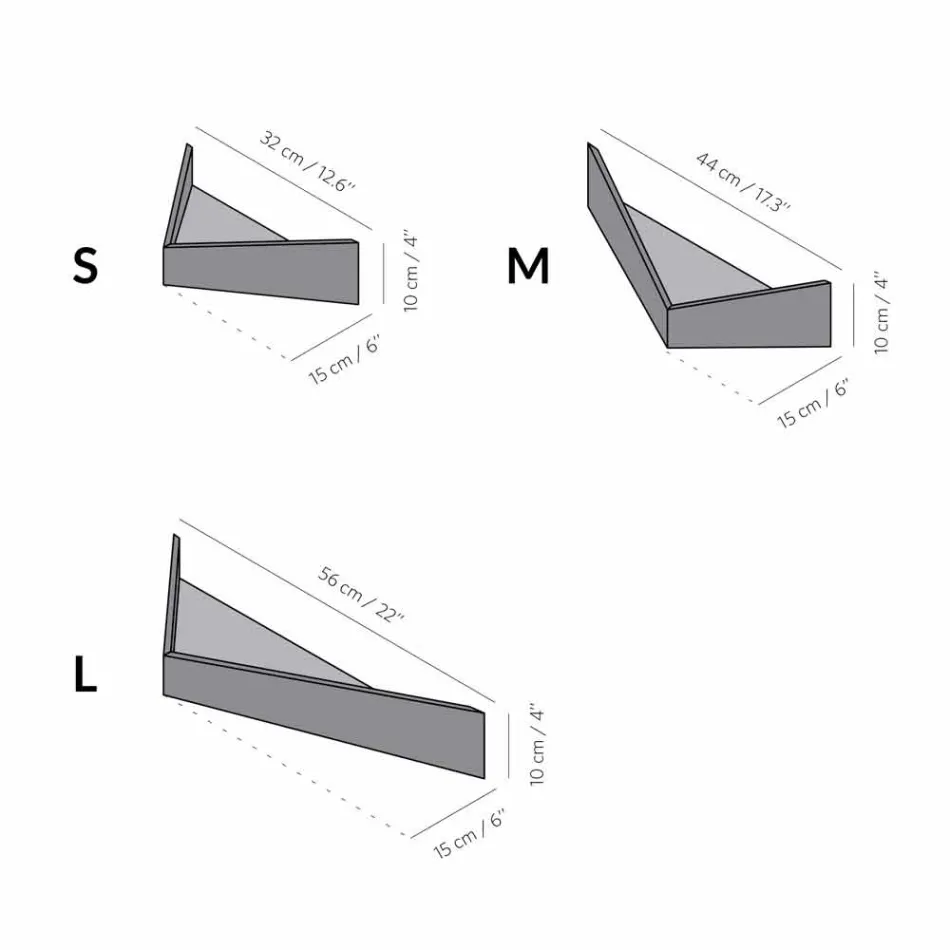 Raft de proiectare din placaj și metal cu suport pentru haine - Berema Viadurini