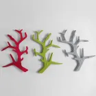 Raft de perete din plexiglas cu cârlige pentru paltoane Made in Italy - Neon Viadurini