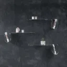 Raft de design din cristal acrilic transparent Made in Italy - Teride Viadurini