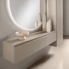Raft din melamină cu deschidere frontală în două dimensiuni și culori multiple - Lunis Viadurini
