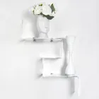 Raft pentru obiecte din plexiglas transparent Made in Italy - Mufasa Viadurini