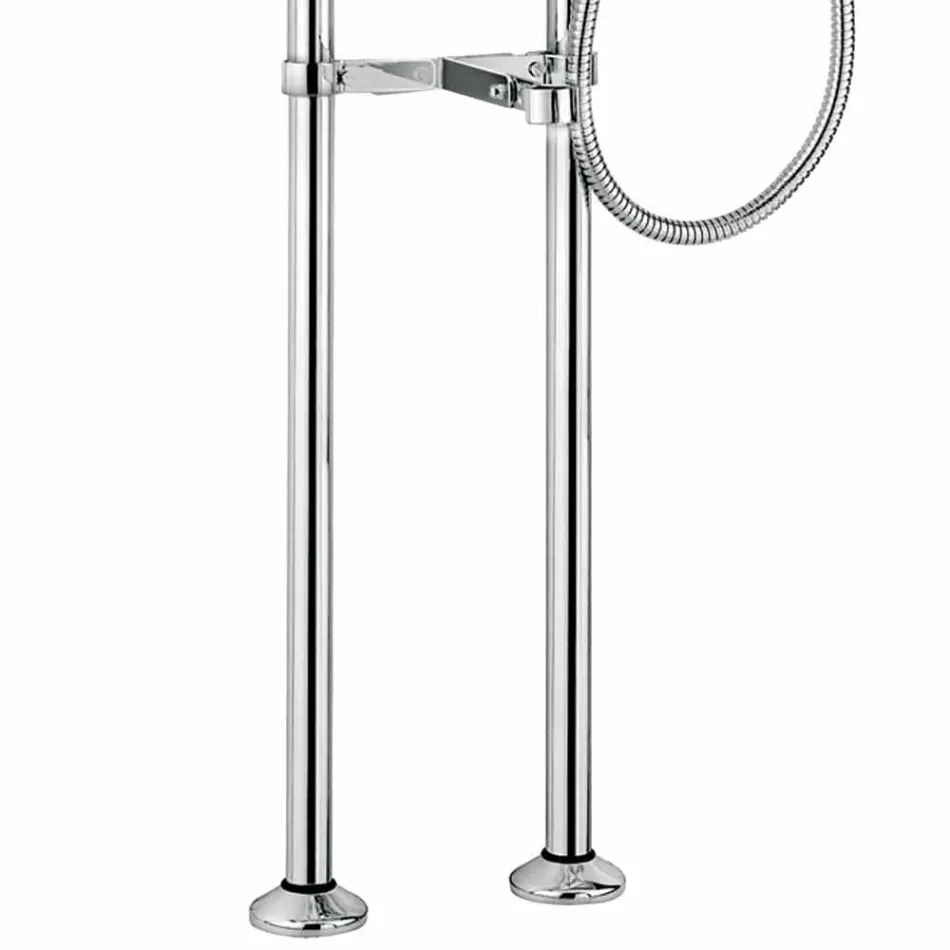 Mixer clasic pentru cadă de podea din alamă Made in Italy - Panico Viadurini