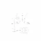 Mixer clasic pentru cadă de podea din alamă Made in Italy - Panico Viadurini