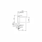 Baterie de lavoar din alamă fără scurgere Made in Italy - Sika Viadurini