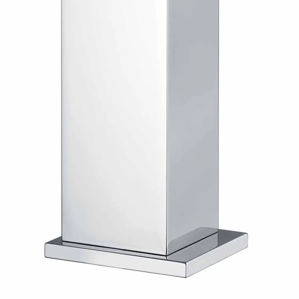 Bidet Mixer în finisaj crom cu canal de scurgere Made in Italy - Medida Viadurini