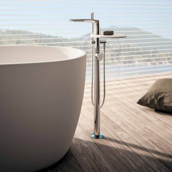 Baterie de baie modernă pentru podea, fabricată în Italia - Palimio