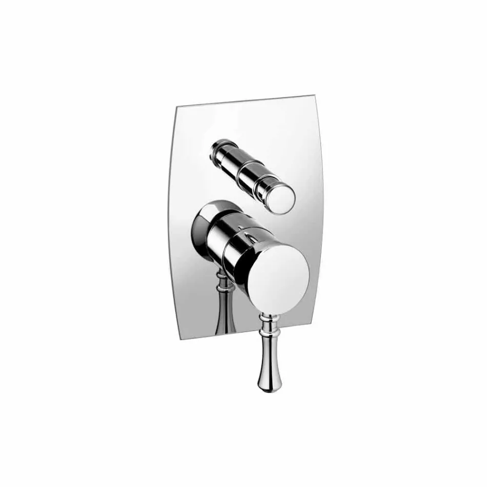 Mixer de duș sau cadă din alamă design, fabricat în Italia - Neno Viadurini