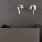 Baterie pentru chiuvetă încorporată din oțel inoxidabil AISI 316L - Artigli Viadurini