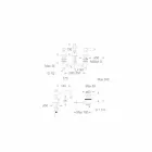 Baterie pentru chiuvetă din alamă cu 3 găuri, fabricată în Italia - Binsu Viadurini