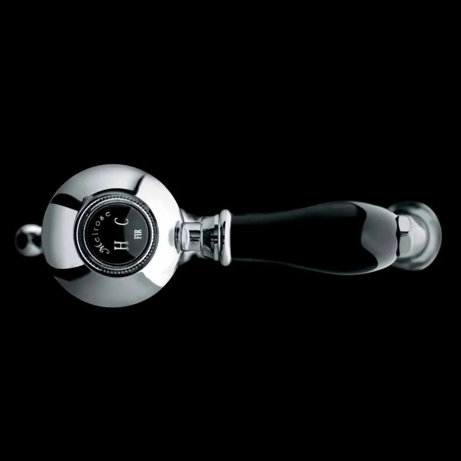 Mixer de lavoar fabricat în Italia, din alamă, de blat - Binsu Viadurini