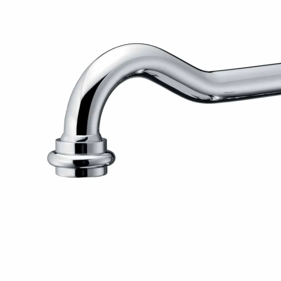 Baterie pentru chiuvetă din alamă în stil clasic, fabricată în Italia - Annodo Viadurini