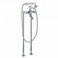 Mixer de podea pentru cadă Design clasic din alamă Fabricat în Italia - Lisca