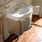 Dulap cu Două Uși și Coș Lăcuit Lucios Fabricat în Italia - Candy Viadurini