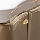 Dulap cu Două Uși și Coș Lăcuit Lucios Fabricat în Italia - Candy Viadurini